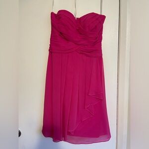 David’s Bridal Strapless Dress